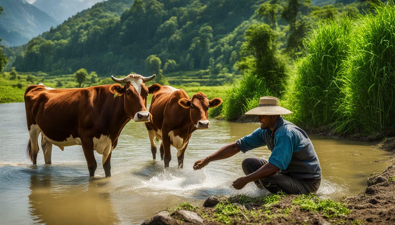 cara merawat sapi