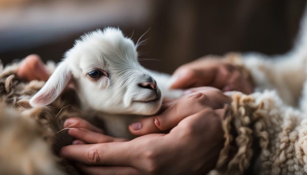 perawatan anak kambing baru lahir